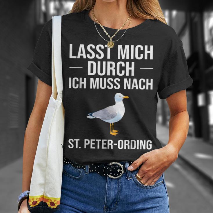 Lass Mich Durch Ich Muss Nach St Peter Ording Holiday T-Shirt Geschenke für Sie