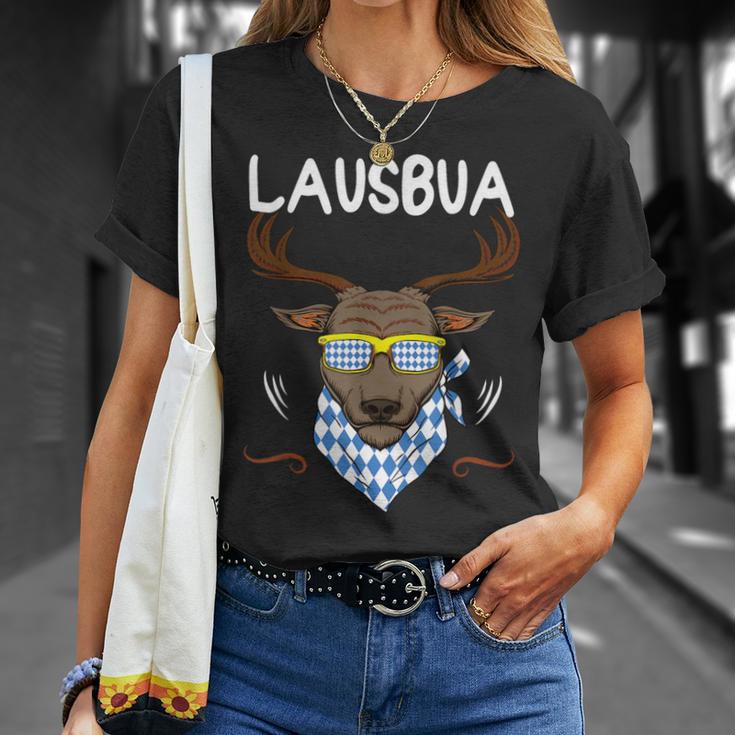 Lausbua Deer Lederhosen Children's Costume Oktoberfest Outfit T-Shirt Geschenke für Sie