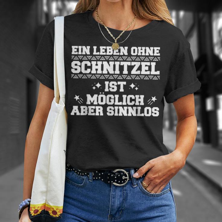 Leben Ohne Schnitzel Möglich Aber Sinnlo T-Shirt Geschenke für Sie