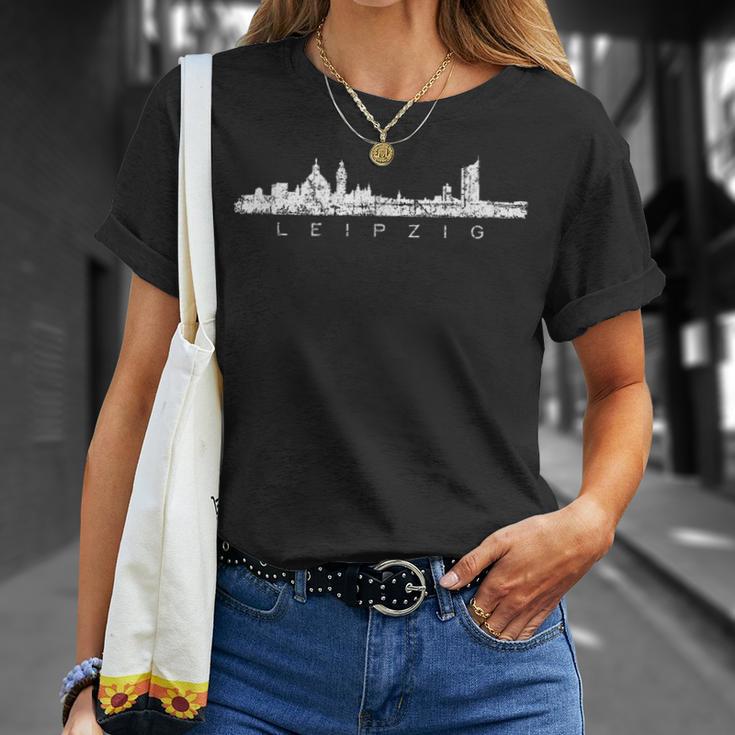 Leipziger Skylineintage Leipzig T-Shirt Geschenke für Sie