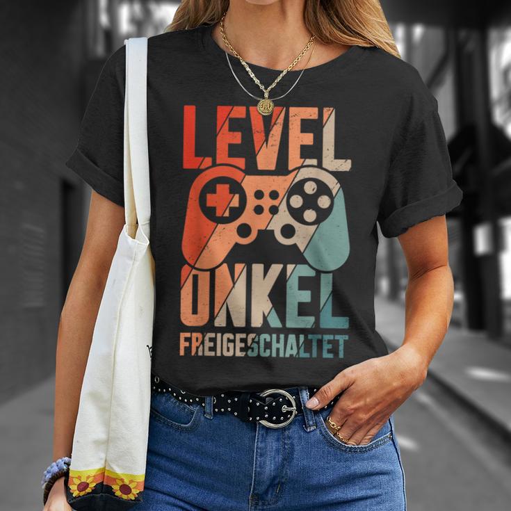 Level Onkel Freigeschaltet Du Wirst Onkel T-Shirt Geschenke für Sie