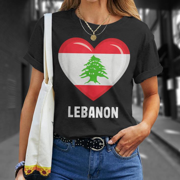 Libanon Flag Lebanese T-Shirt Geschenke für Sie