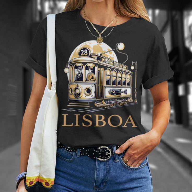 Lisbonintage Portugal T-Shirt Geschenke für Sie