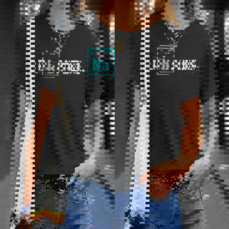 Lo Sodio A Todos Los Odio A Todos Cuello Camiseta unisex Regalos para ella