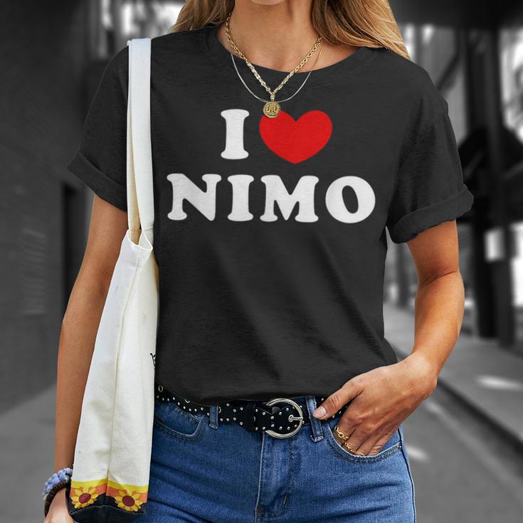 I Love Nimo I Love Nimo T-Shirt Geschenke für Sie