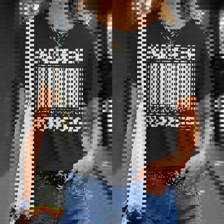 Made In Foppolo Barcode Maglietta Regalos para ella