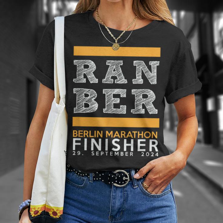 Marathon Berlin 2024 Finisher T-Shirt Geschenke für Sie