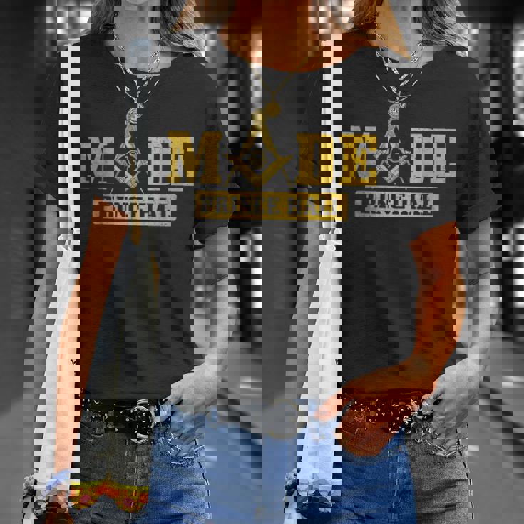 Mason Freemason Masonic Prince Hall Square & Compass Shriner T-Shirt Gifts for Her