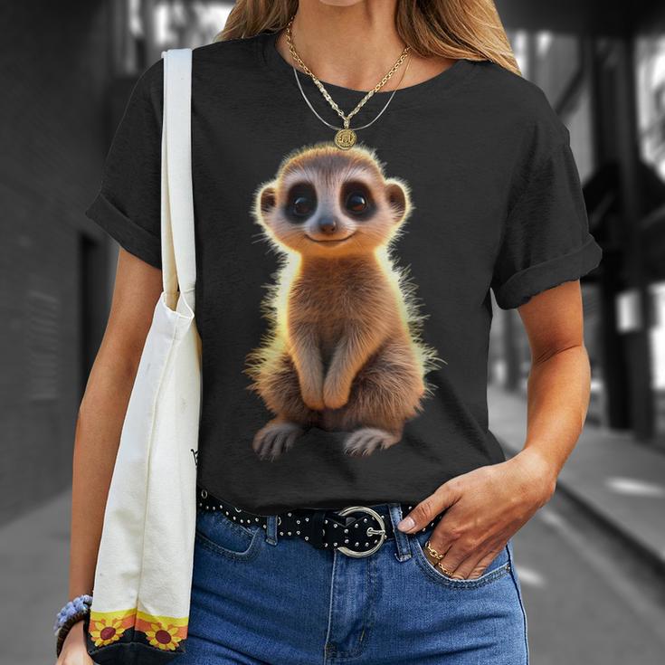 Meerkat Animal Lovers Cute Surikate Meerkat T-Shirt Geschenke für Sie