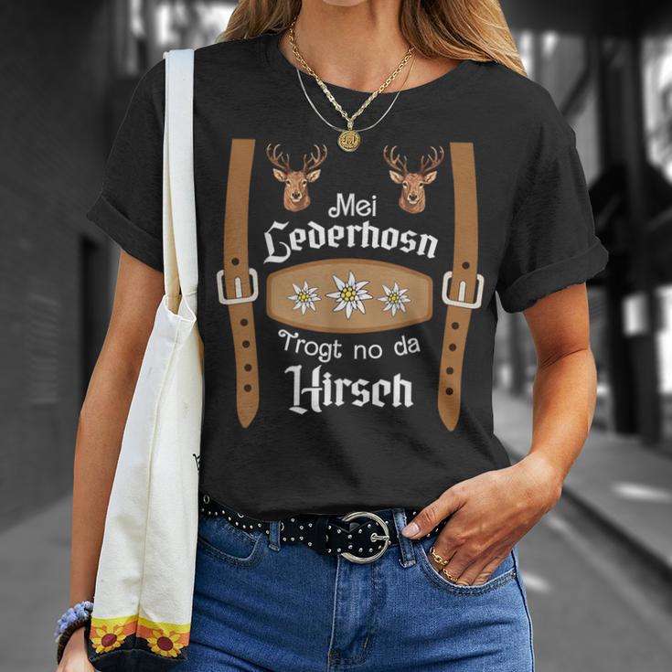 Mei Lederhosen Deer Oktoberfest Costume T-Shirt Geschenke für Sie