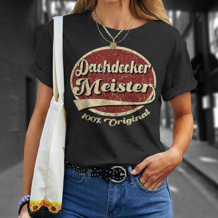 Meister Dachdecker Handwek 100 Original T-Shirt Geschenke für Sie