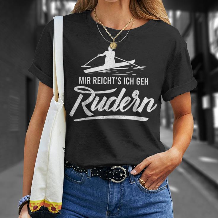 Mir Reich's Ich Geh Ruderer Blue T-Shirt Geschenke für Sie