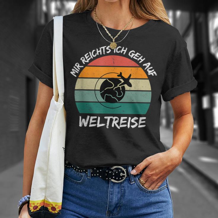 Mir Reichts Ich Geh Auf Weltreise Travel T-Shirt Geschenke für Sie