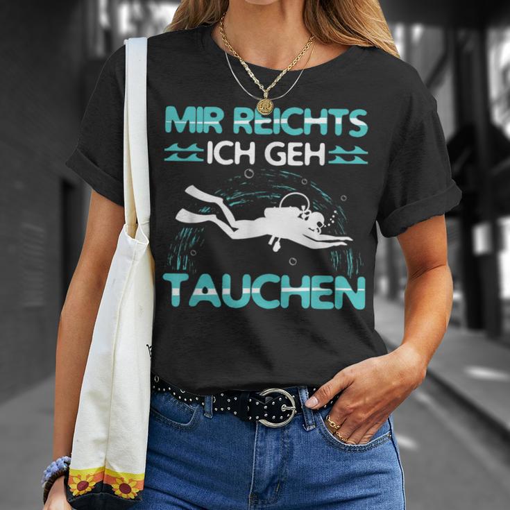 Mir Reichts Ich Geh Diving Outfit Diving T-Shirt Geschenke für Sie