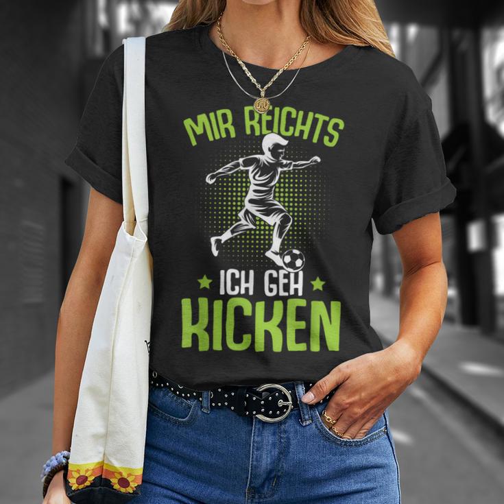 Mir Reichts Ich Geh Kick Football Player Children's Boys T-Shirt Geschenke für Sie