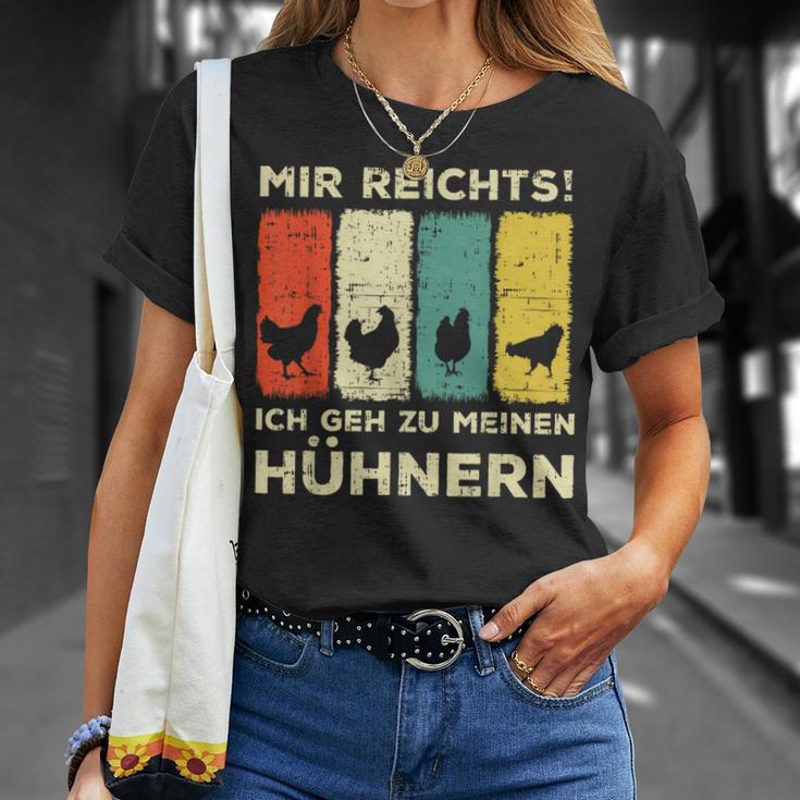 Mir Reichts Ich Geh Zu Meinen Hühnern Hühnerzucht Hühner T-Shirt Geschenke für Sie