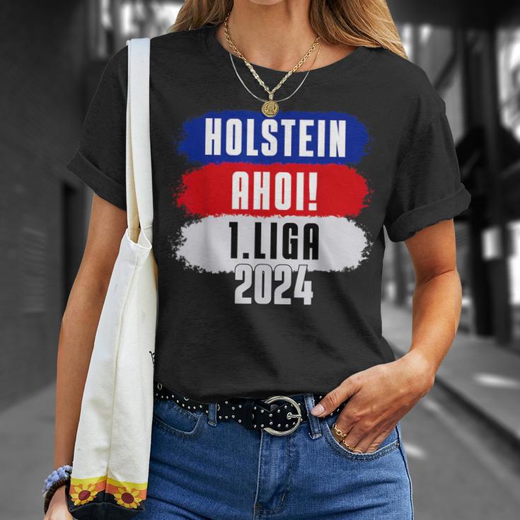 Moin 1Liga 2024 Holstein Ahoi Aufstieg Kiel Fan T-Shirt Geschenke für Sie