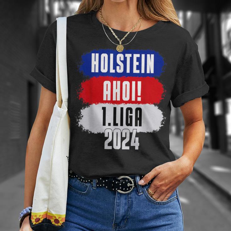 Moin 1Liga 2024 Holstein Ahoi Aufstieg Kiel Fan T-Shirt Geschenke für Sie