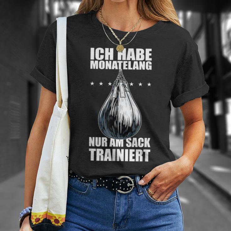 Monatelang Nur Am Sack Trainiert Meme Stefan Slogan T-Shirt Geschenke für Sie