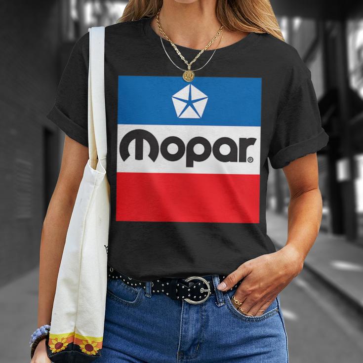 Mopar Retro Flag Logo T-Shirt Geschenke für Sie