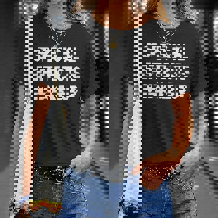 Movie Set Film Crew Special Effects Makeup T-Shirt Gifts for Her