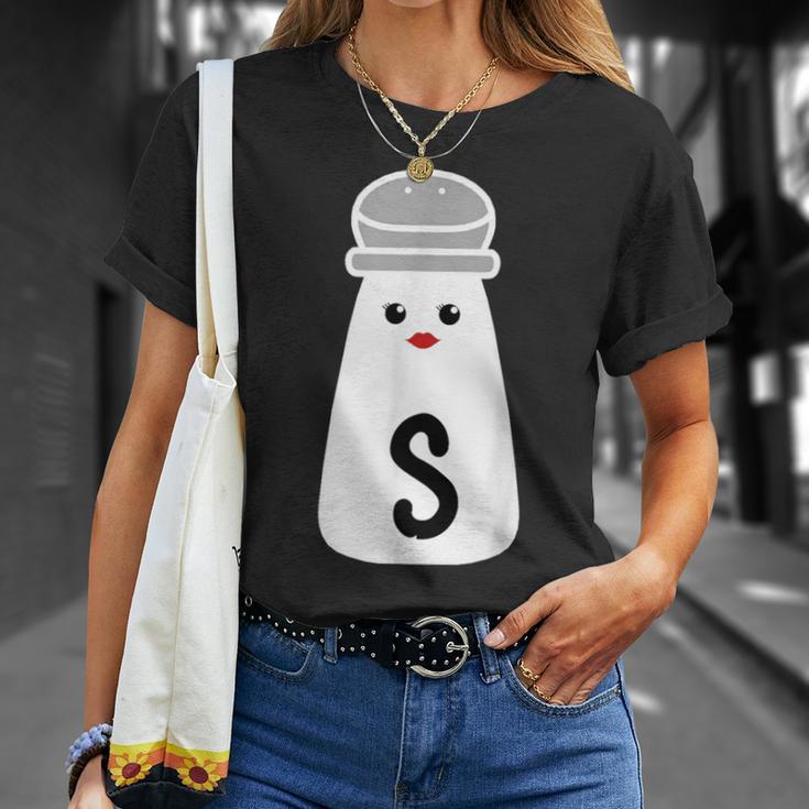 Mrs Salt Shaker Costume For For Fancy Dress Wife She T-Shirt Geschenke für Sie