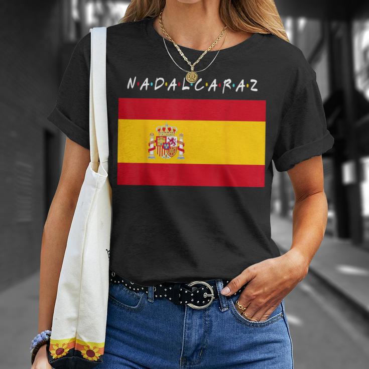 Nadalcaraz With Spain Flag T-Shirt Geschenke für Sie