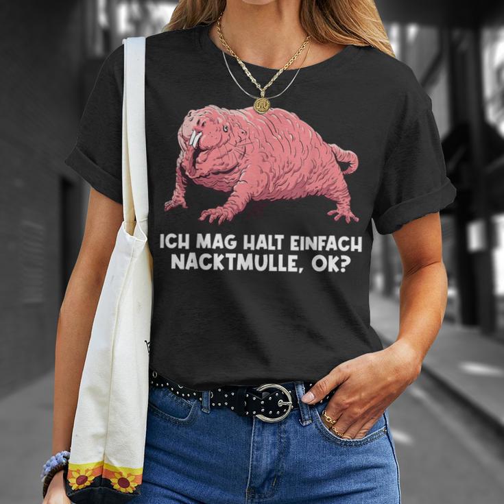 Naked Mull Ich Mag Halt Einfach Naktmulle T-Shirt Geschenke für Sie