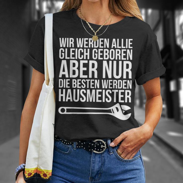 Nur Die Besten Werden Hausmeister T-Shirt Geschenke für Sie