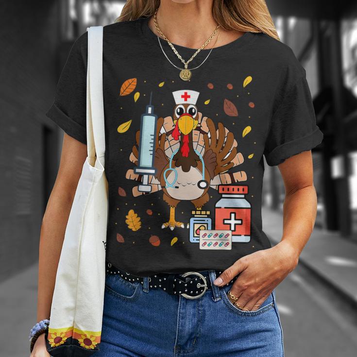 Nurse Thanksgiving Thanksgiving Nurse Life T-Shirt Gifts for Her Nurse Thanksgiving Thanksgiving Nurse Life T-Shirt Gifts for Her