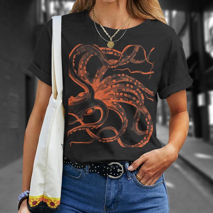 Octopus Tentacle Kraken Cthulhu Steampunk Ocean Sea Legend T-Shirt Geschenke für Sie