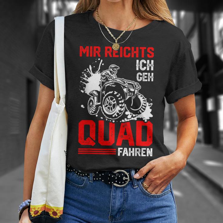 Offroad Bike Saying Mir Reichts Ich Geh Quad Fahren S T-Shirt Geschenke für Sie