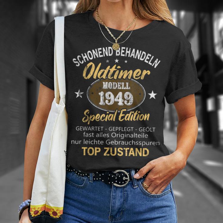 Oldtimer Baujahr 1949 Geborenintage 1949 Birthday T-Shirt Geschenke für Sie