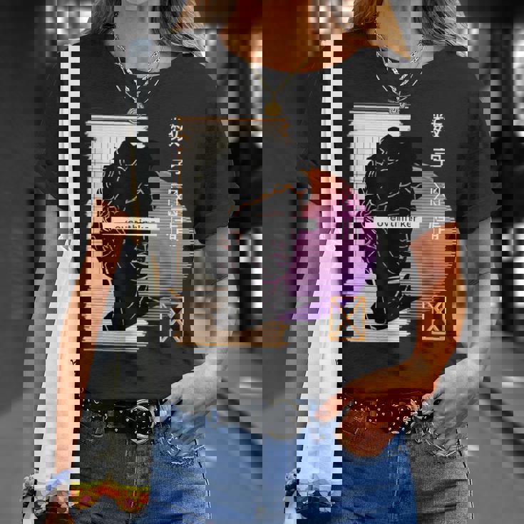 Overthinker Retròaporwave Estetica Giappone Anni '80 Stile Anni '90 Maglietta Regalos para ella
