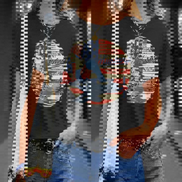 P51 MustangAereo Camicie Per Uomo Camicia Pinup Seconda Guerra Mondiale Maglietta Regalos para ella