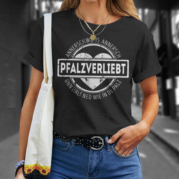 Pfalzverliebt T-Shirt Geschenke für Sie