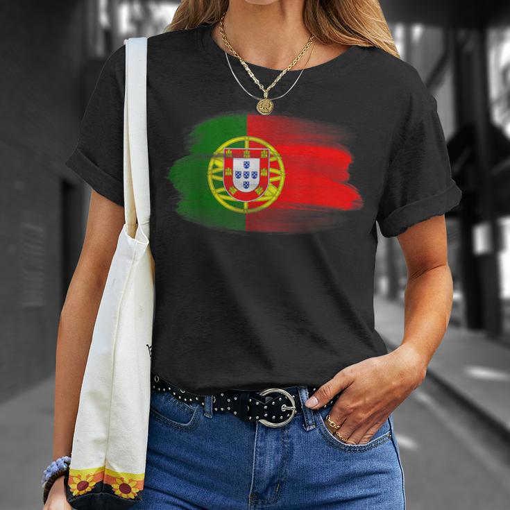 Portugal Flag Portugal Fan Item Jersey Em 2024 T-Shirt Geschenke für Sie