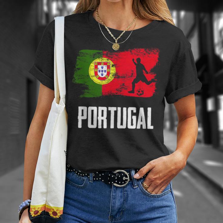 Portugal Flag Jersey Portuguese Soccer Team Portuguese T-Shirt Geschenke für Sie