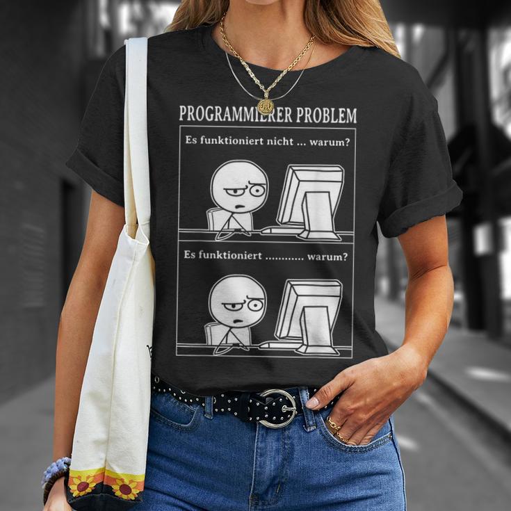 Programmer Problem Es Works Computer Nerd T-Shirt Geschenke für Sie