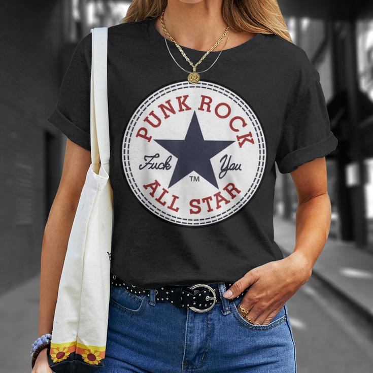 Punk Rock All Star Punk Rock T-Shirt Geschenke für Sie