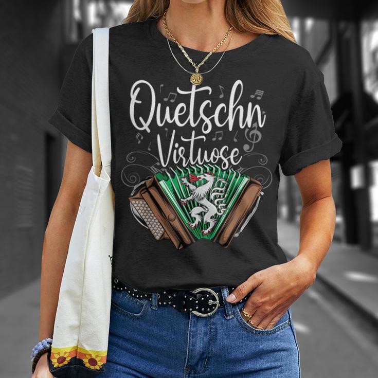 Quetschnirtuose Steiermark Steirian Harmonica T-Shirt Geschenke für Sie