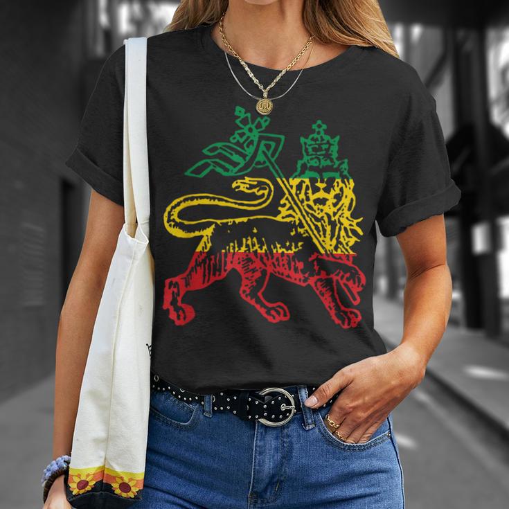 Rastafari Lion Of Judah Reggae T-Shirt Geschenke für Sie