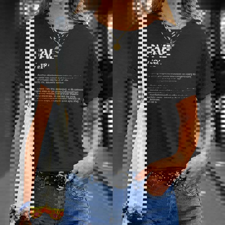 Rave Dj Acid Techno Producer Party Club Raver Nerd Maglietta Regalos para ella