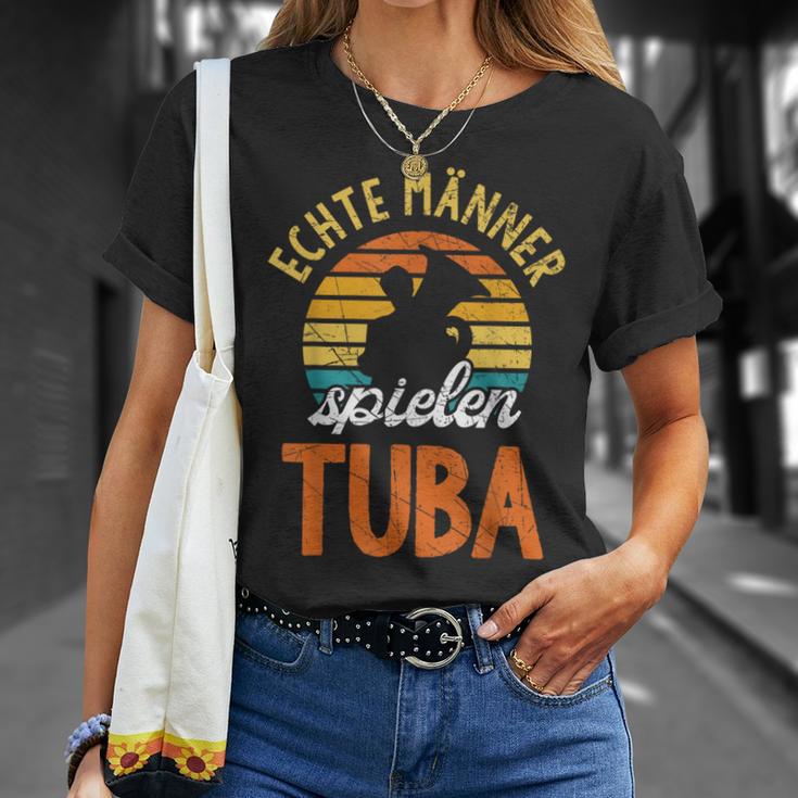 Real Männer Spielen Tuba S T-Shirt Geschenke für Sie