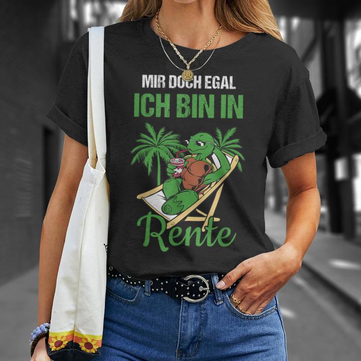 Rensionung Mir Doch Egal Ich Bin In Rente S T-Shirt Geschenke für Sie