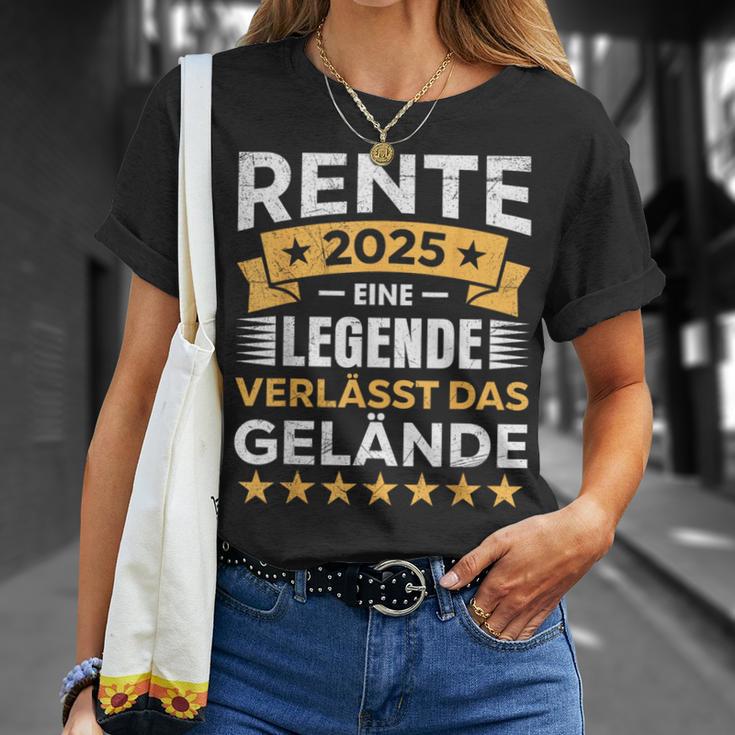 Rente 2025 Eine Legendeerlässt Das Gelände Lustiges T-Shirt Geschenke für Sie