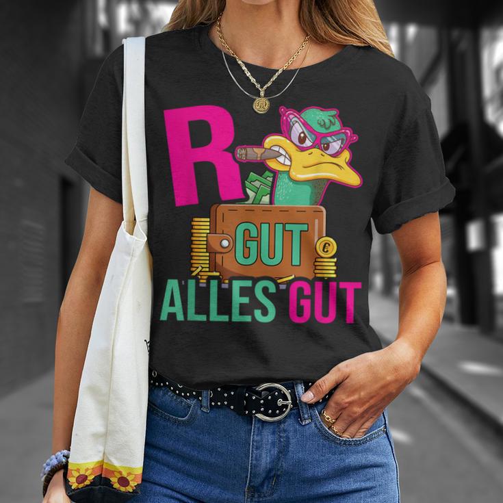 Rente Gut Alles Gut Pensionierung Ducks Pensioner T-Shirt Geschenke für Sie