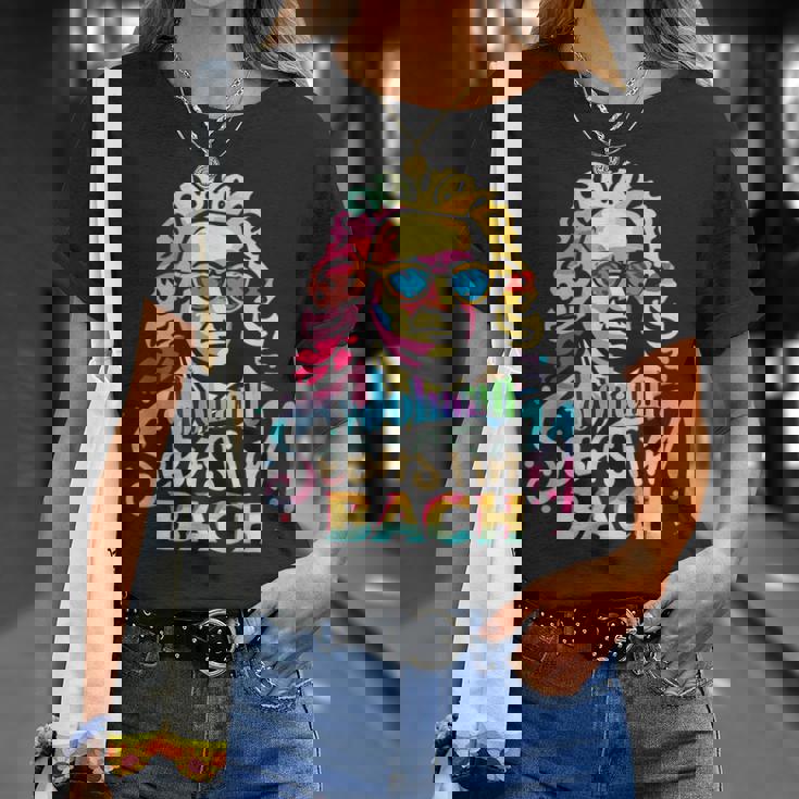 Retro Johann Sebastian Bach Camicia Compositore Musica Classica Maglietta Regalos para ella