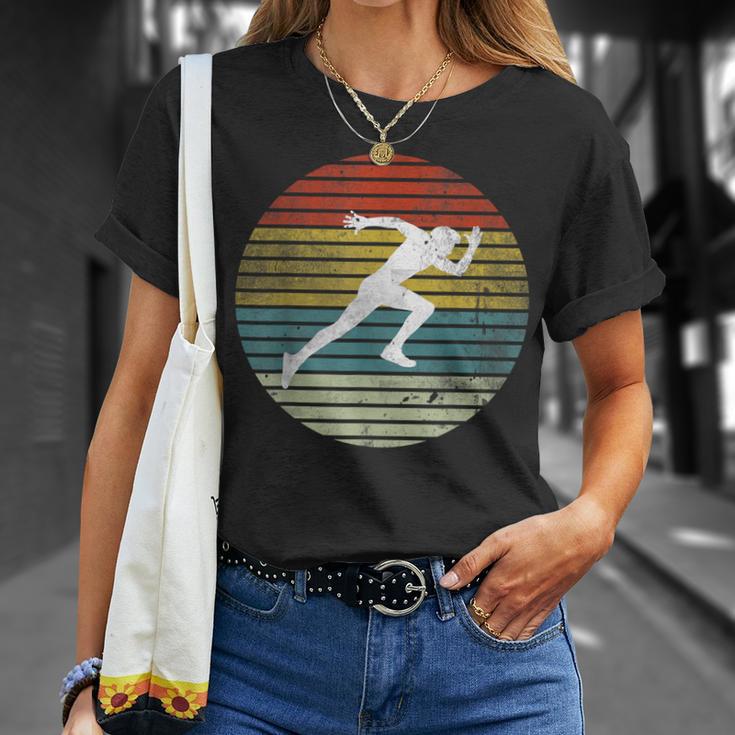 Retro Runner Jogger Running Jogging Marathon Running T-Shirt Geschenke für Sie