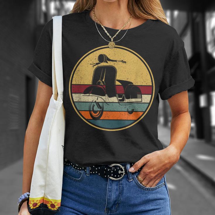 Retro Scooter Moped Intage Moped T-Shirt Geschenke für Sie